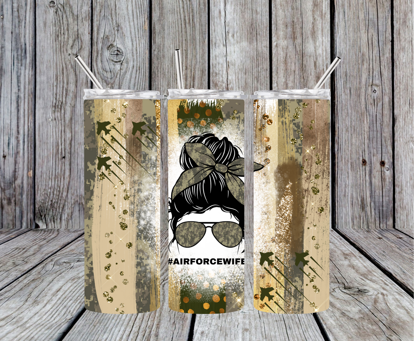 Air Force Wife Tumbler