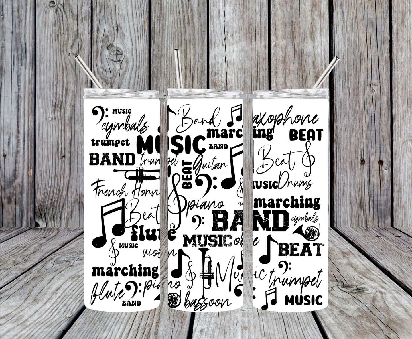 Band Music Tumbler
