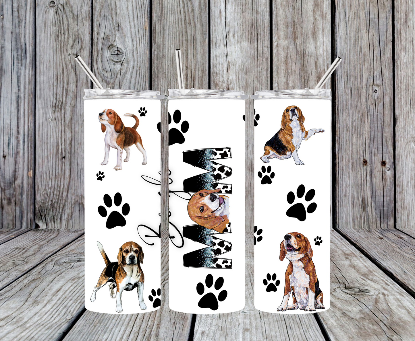 Beagle Mom Tumbler
