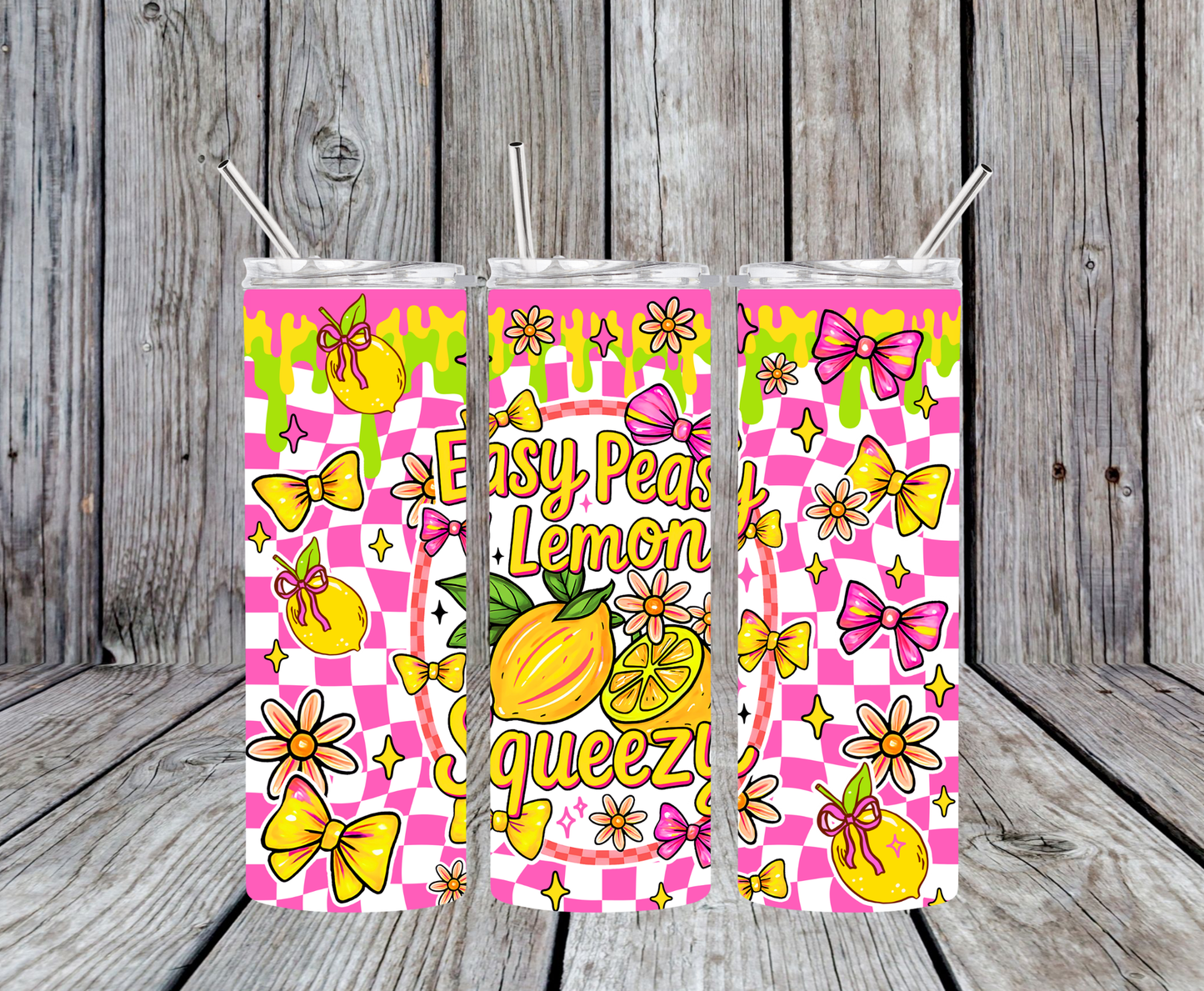 Easy Peasy Lemon Squeezy Tumbler