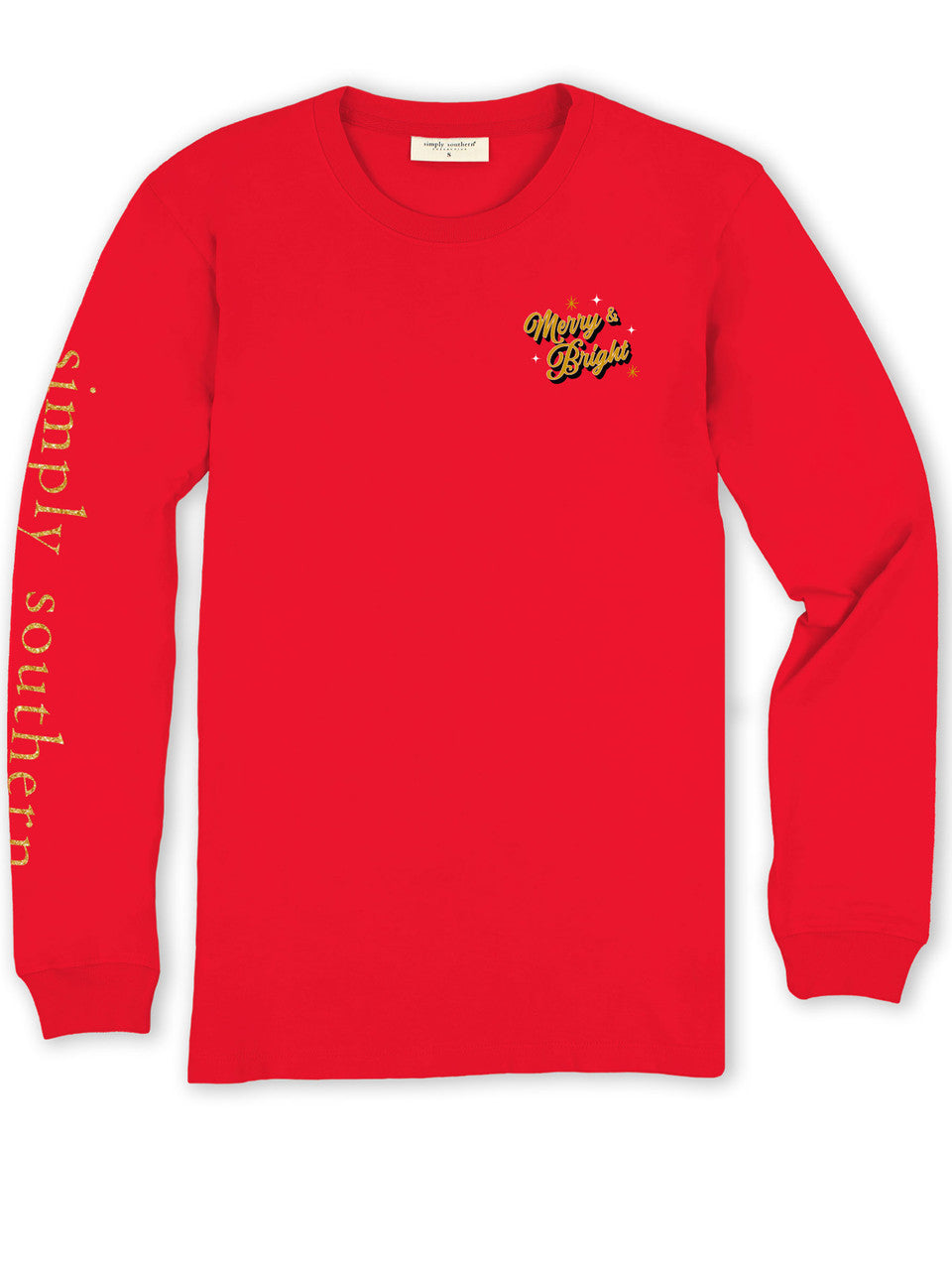 Simply Southern-Floralsanta-Long Sleeve