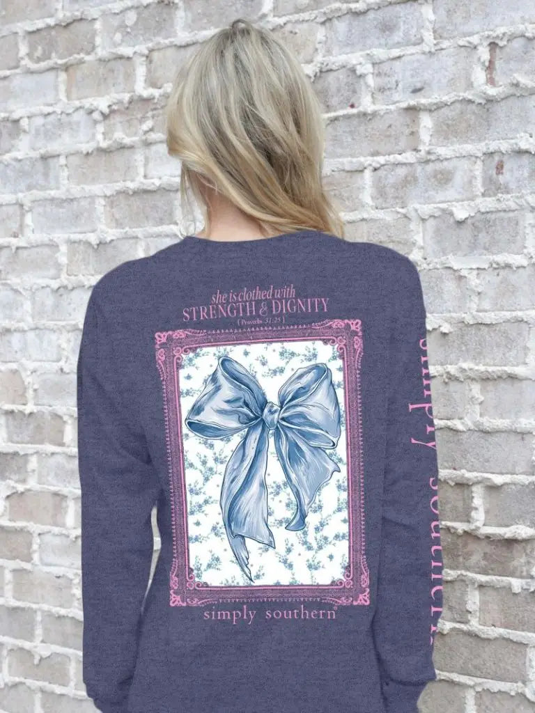 Simply Southern-She is-Denim Long Sleeve