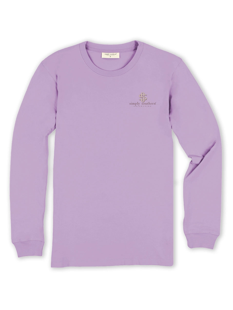 Simply Southern-Impress-Lilac-Long Sleeve