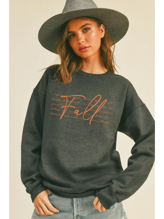 Fall Graphic Sweatshirt