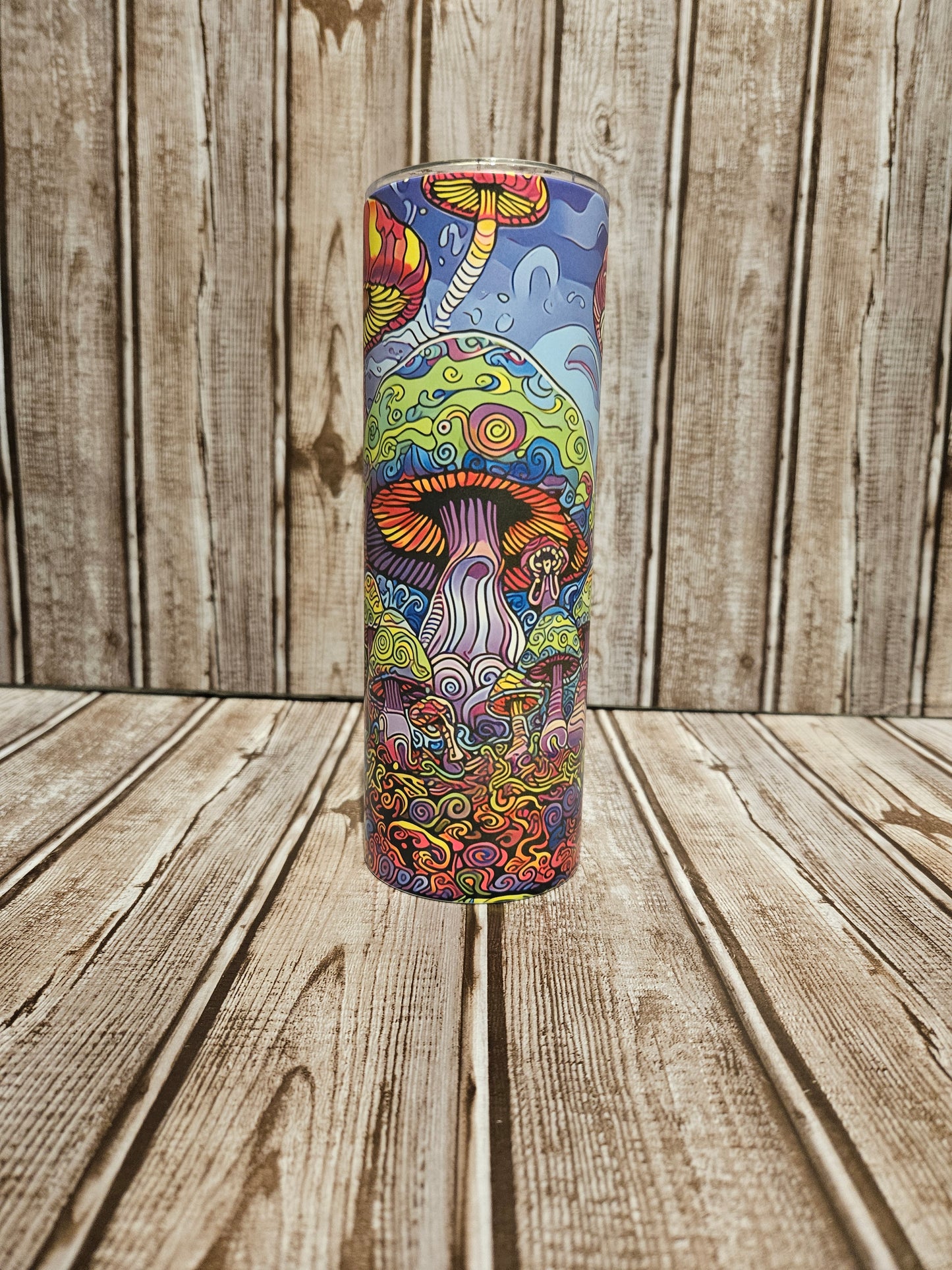 Colorful Mushroom Tumbler