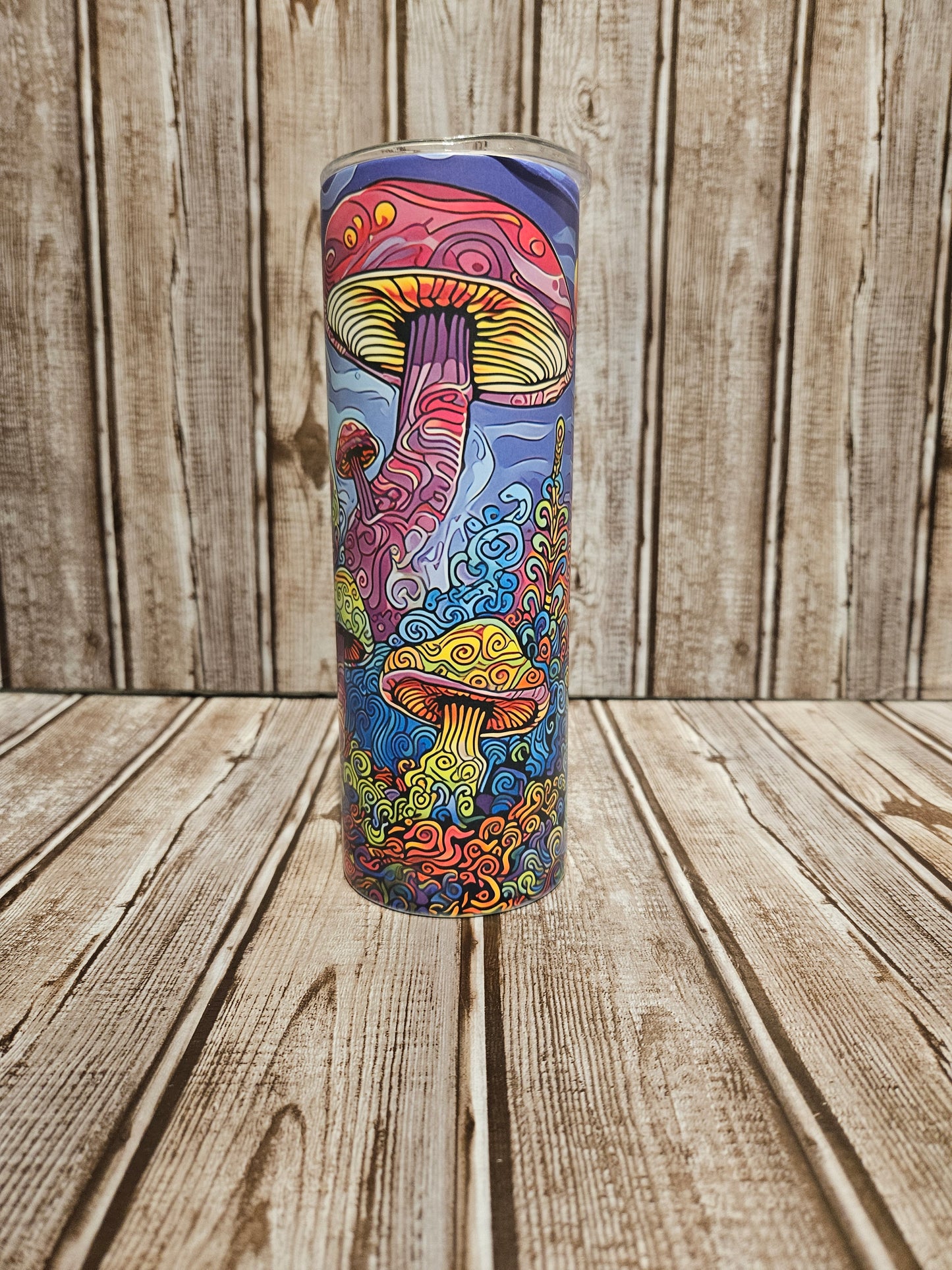 Colorful Mushroom Tumbler