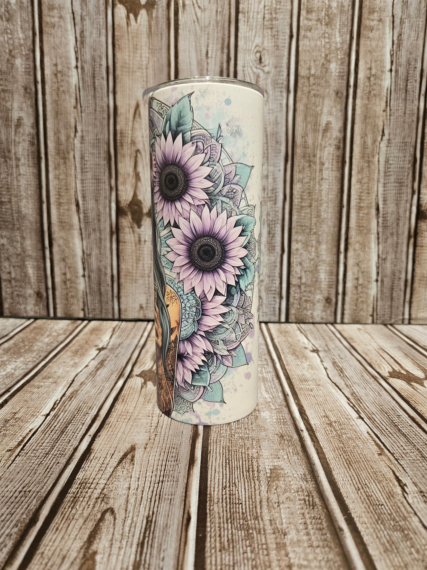 Hippie Chick Coffee Tumbler