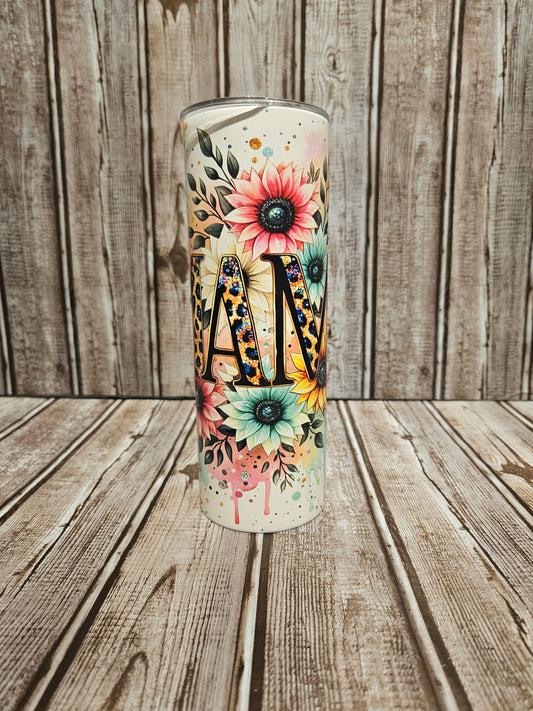 MaMa & Sunflower Tumbler