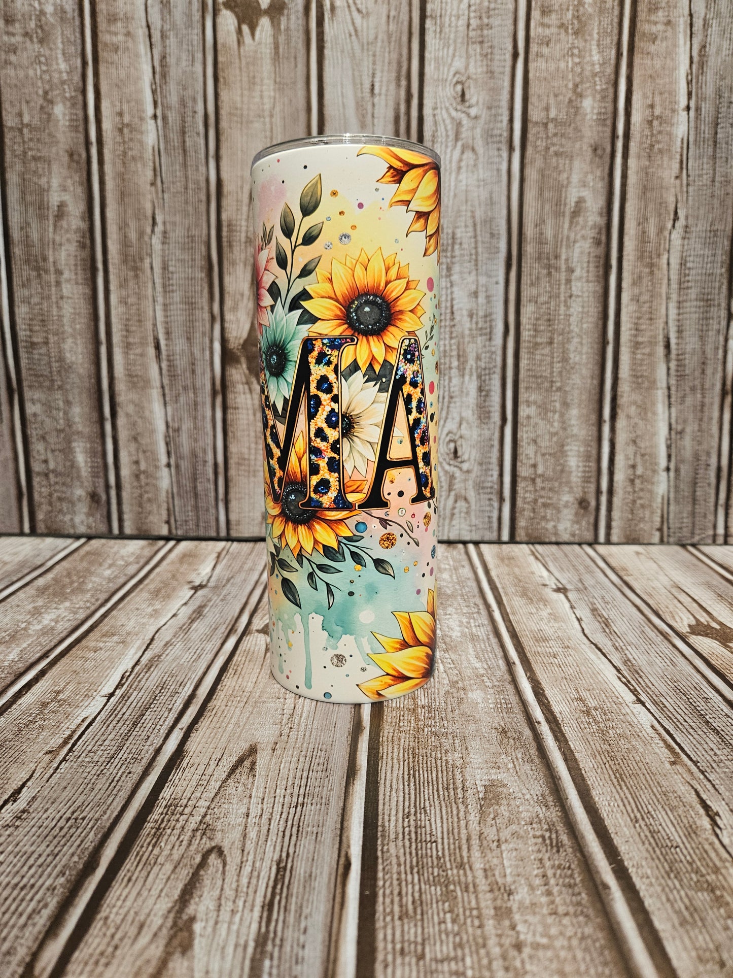 MaMa & Sunflower Tumbler