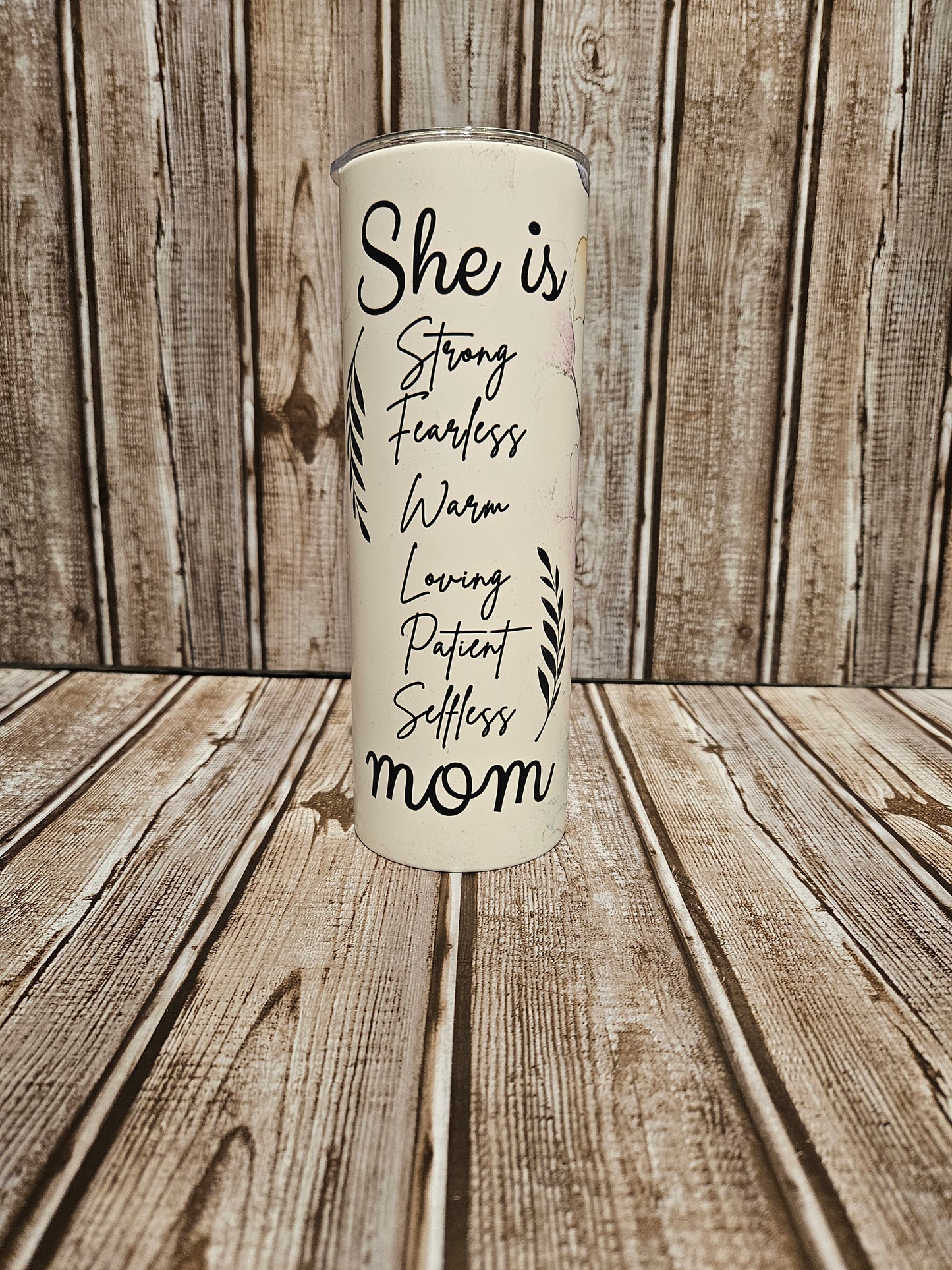 She is Strong Fearless Warm Tumbler