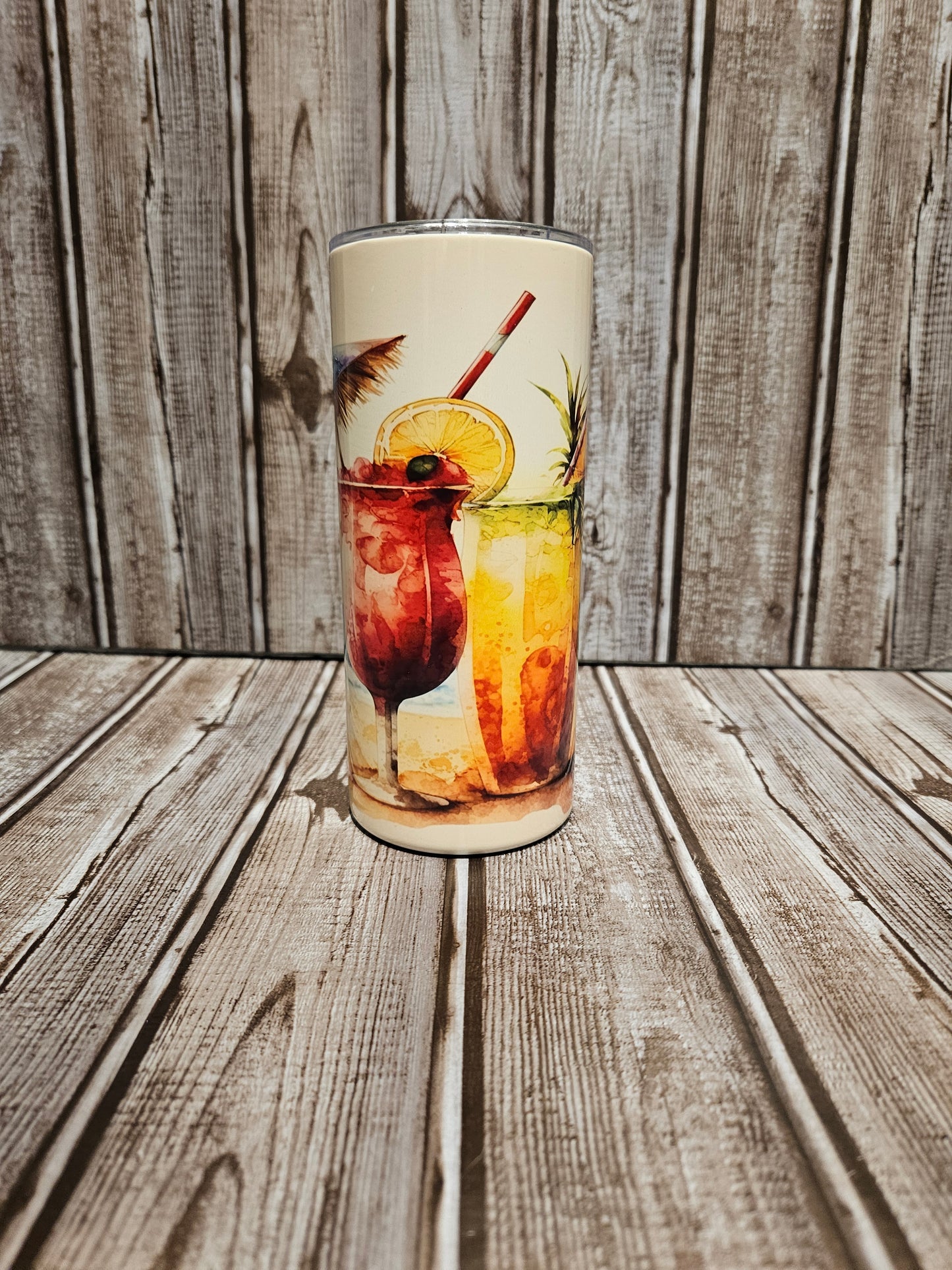 Sun Sand & Cocktails Tumbler