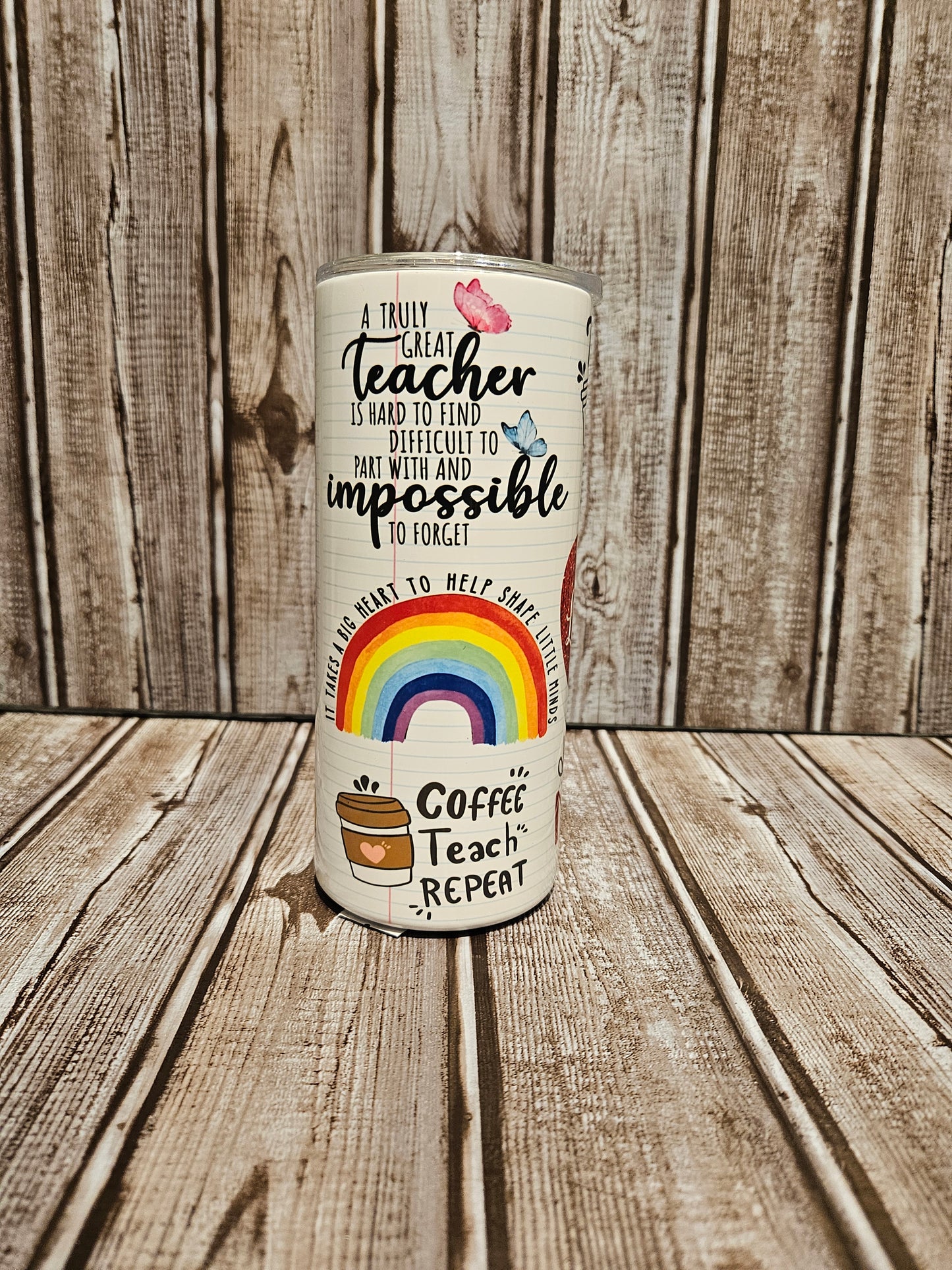 Teach Love Inspire Tumbler