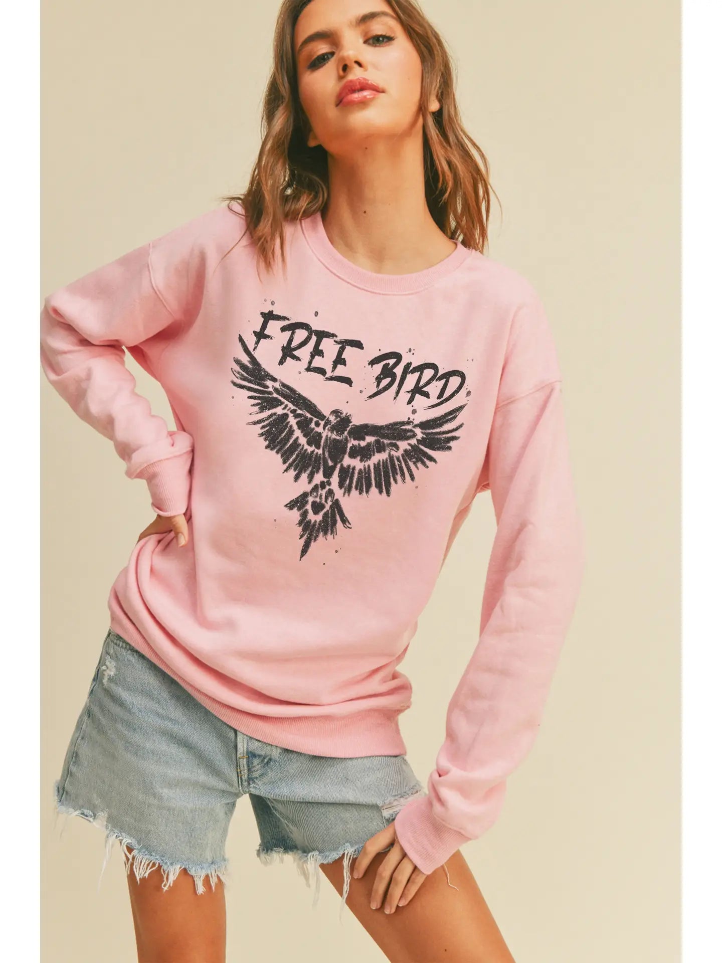 Free Bird Graphic Sweatshirt