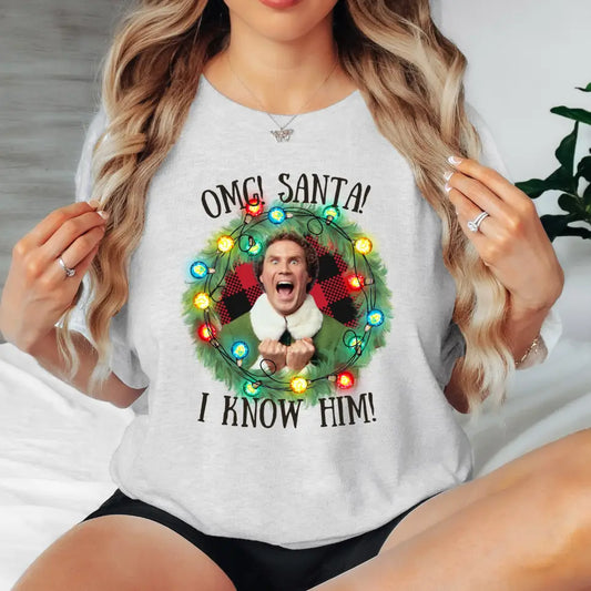 I Know Him Christmas Graphic Tee