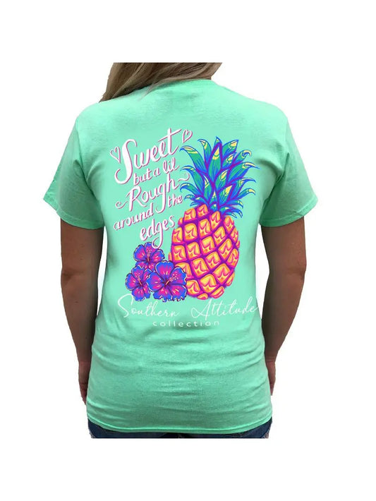 Rough Pineapple - Mint T-shirt