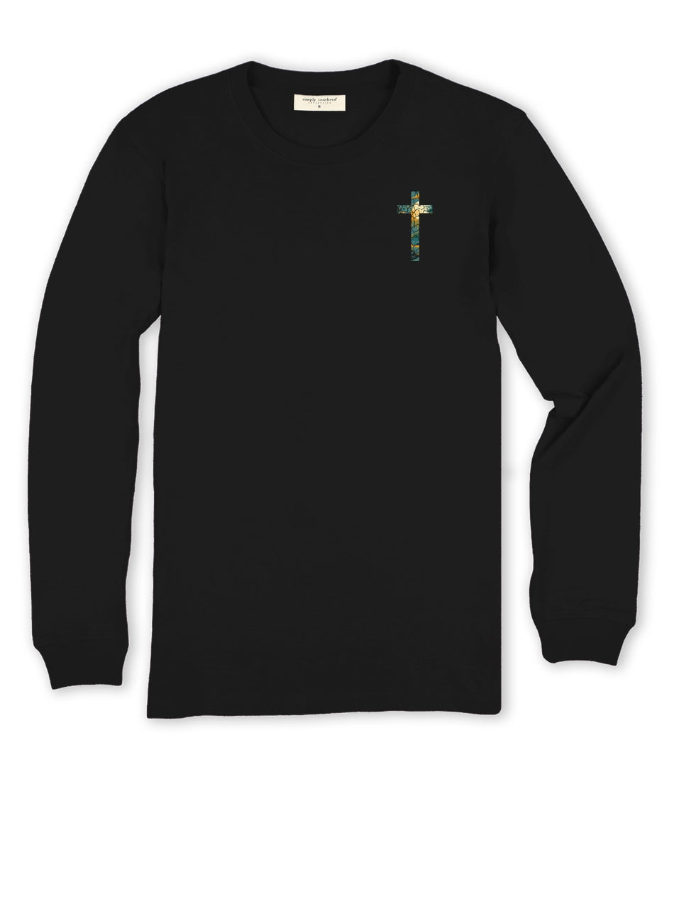 Simply Southern-Broken-Black-Longsleeve