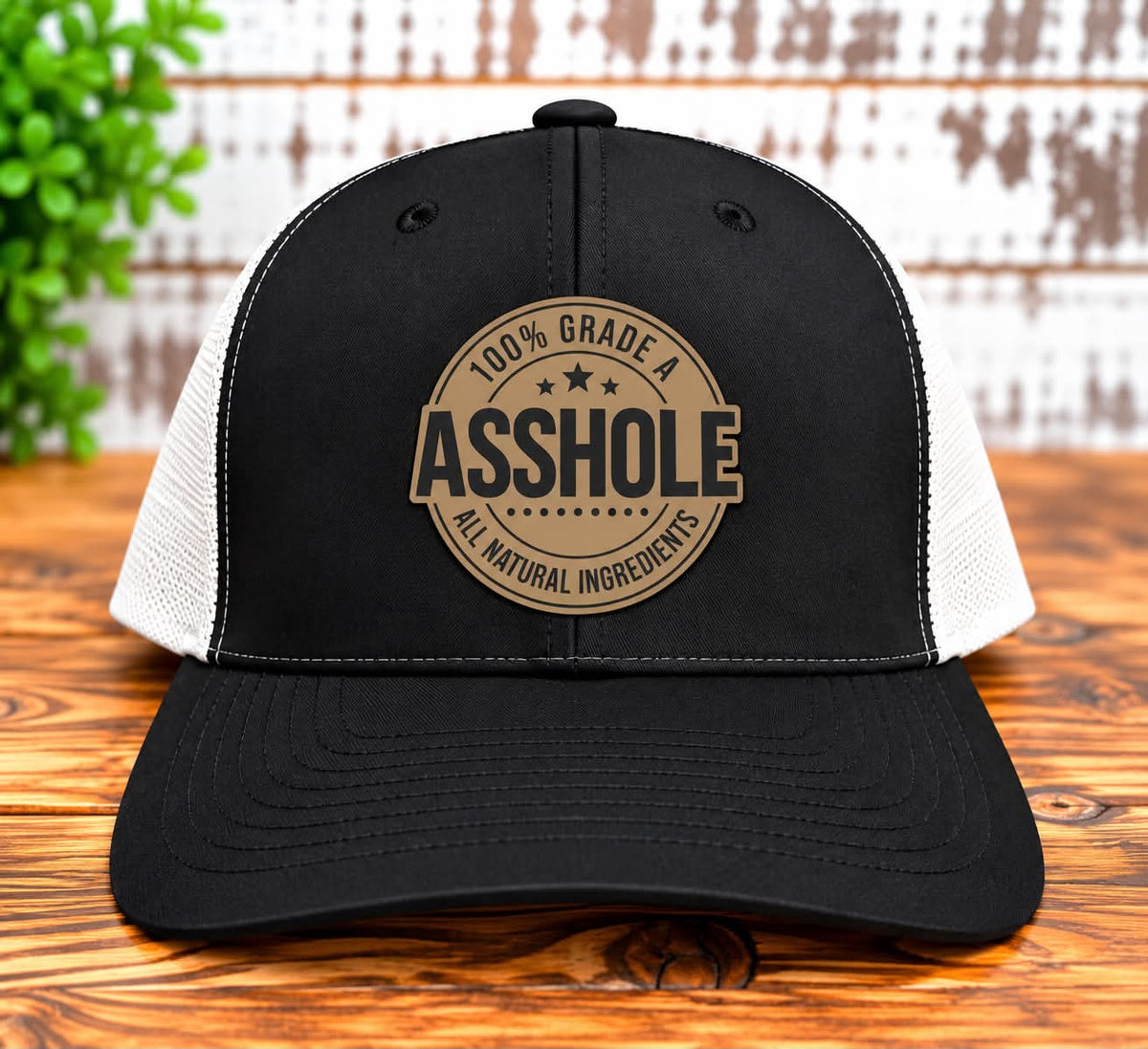 100% Grade A Asshole Hat