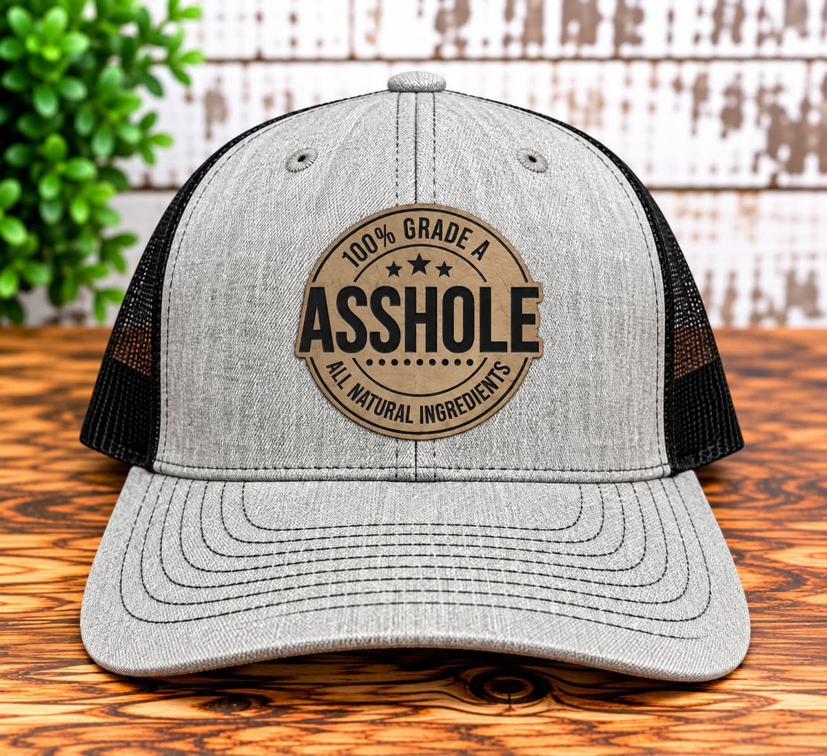 100% Grade A Asshole Hat