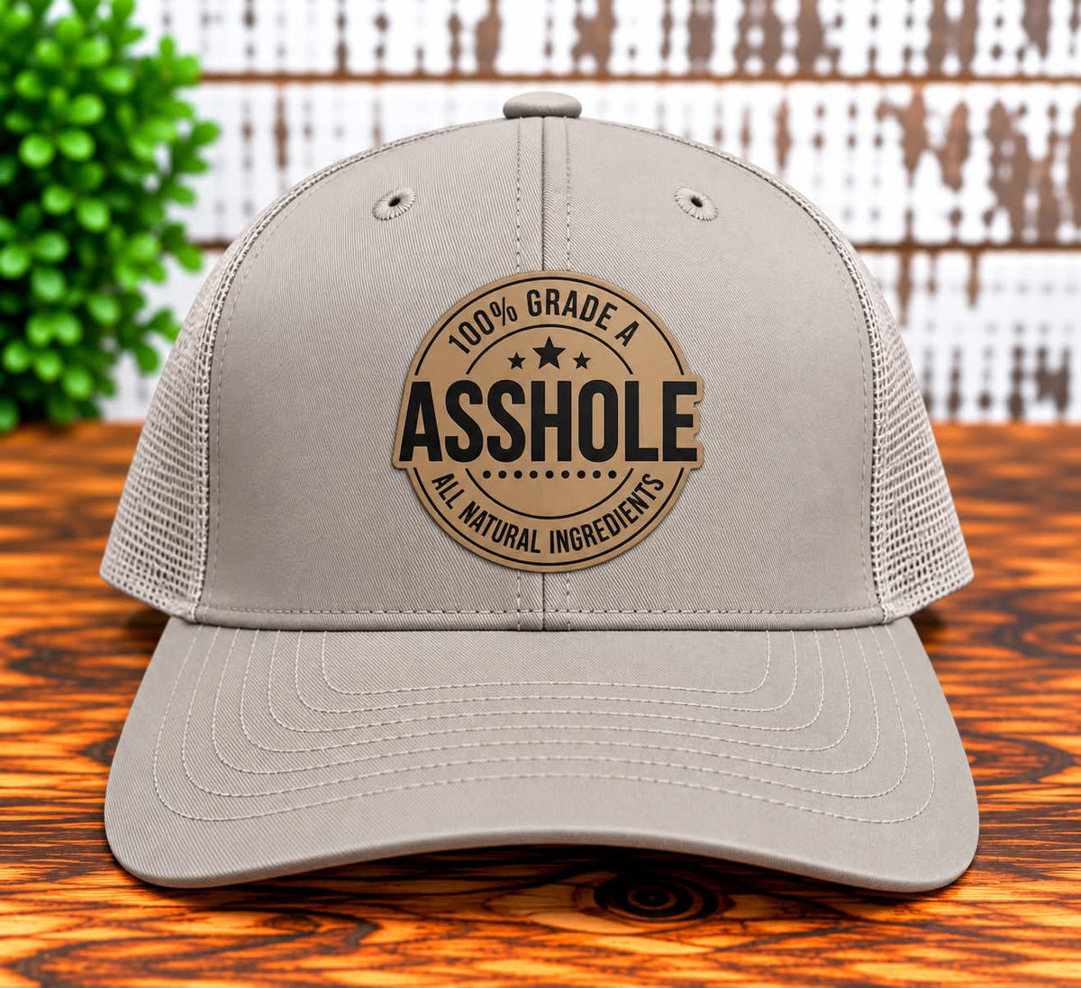 100% Grade A Asshole Hat