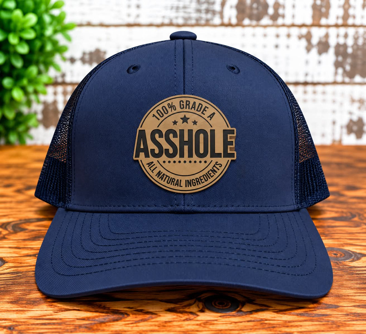 100% Grade A Asshole Hat