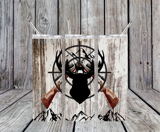 Bulls Eye Deer Tumbler