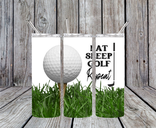 Eat Sleep Golf Repeat