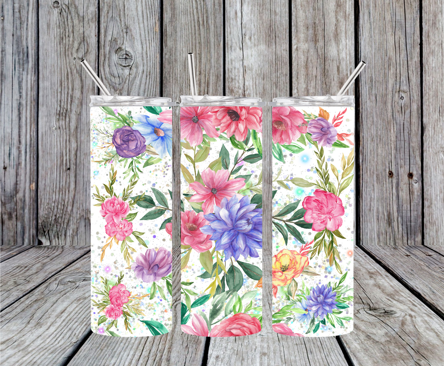 Floral Tumbler