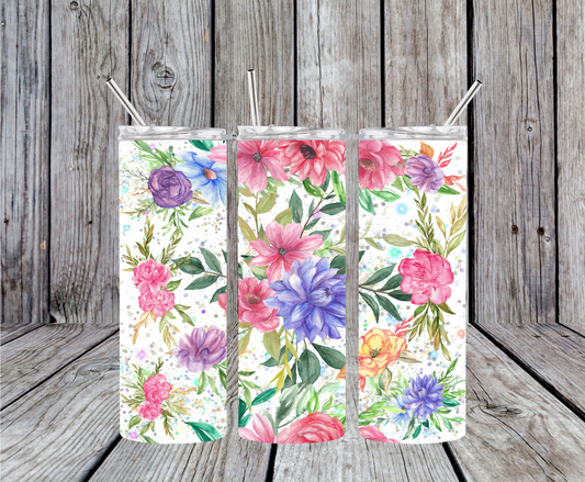 Floral Tumbler