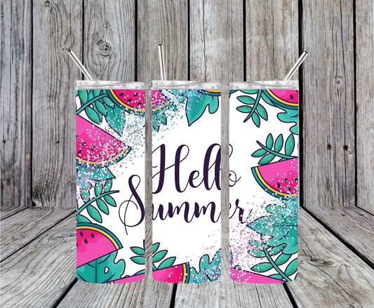 Hello Summer Tumbler