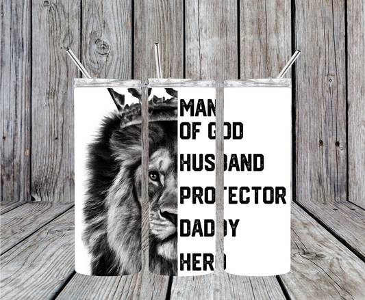 Man Of God Tumbler