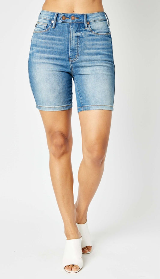 Judy Blue Tummy Control Jean Shorts