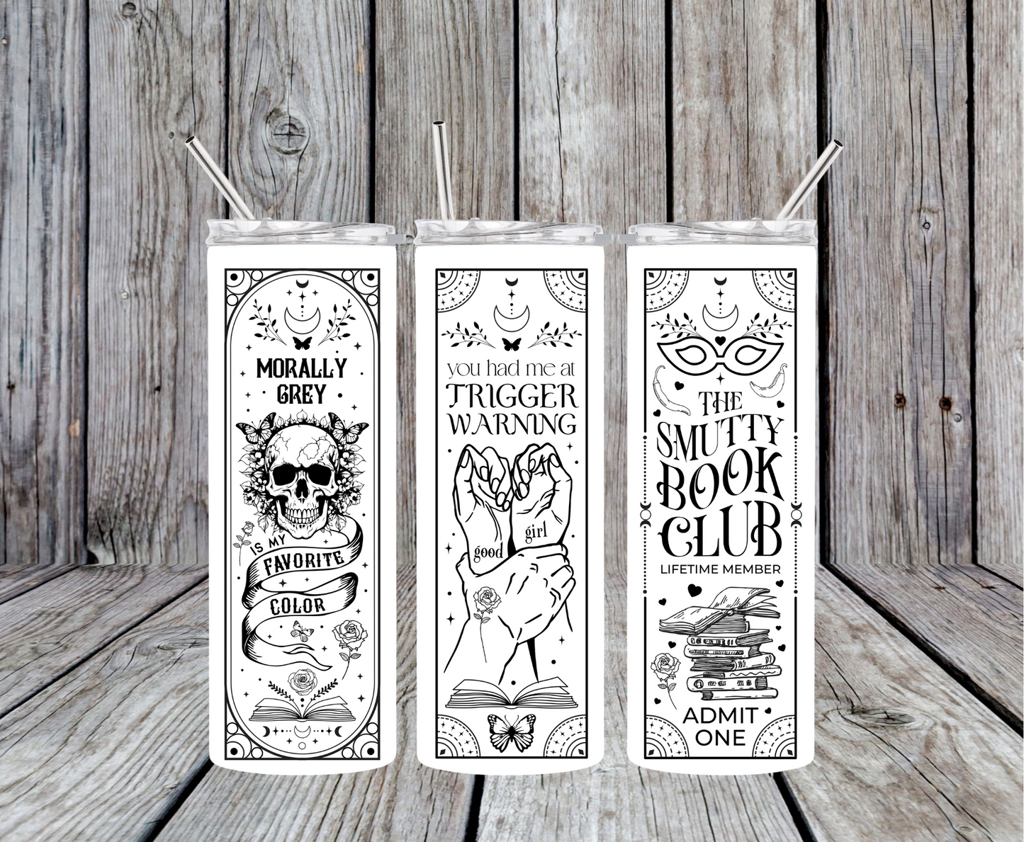 The Smutty Book Club Tumbler