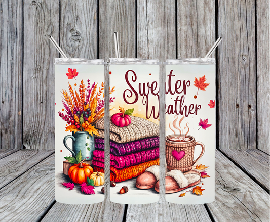 Sweater Weather Tumbler