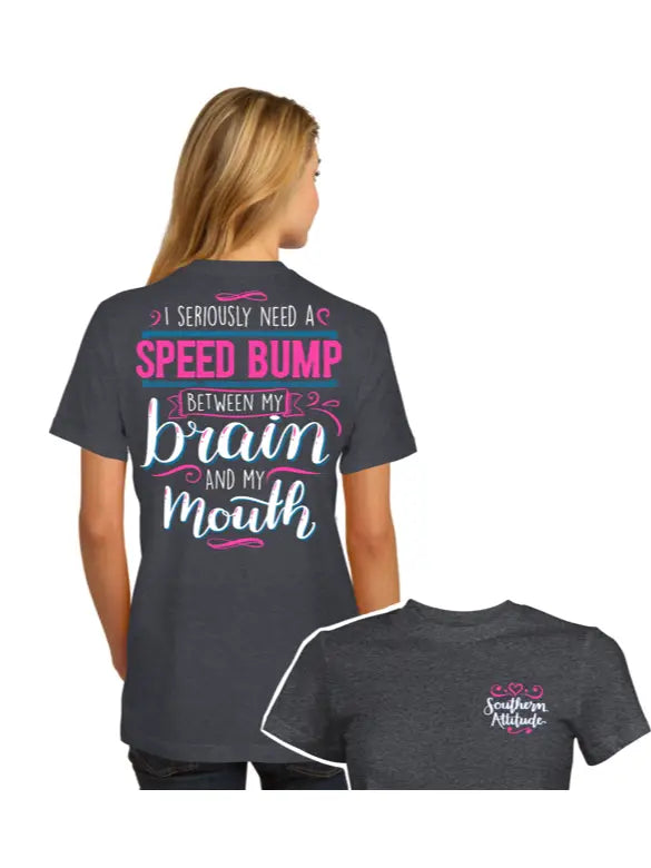 Speed Bump Grey T-shirt