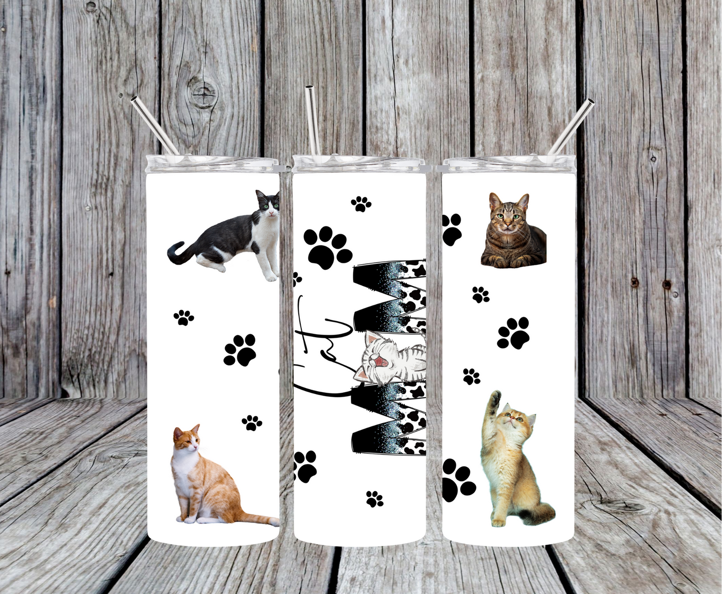 Cat Mom Tumbler