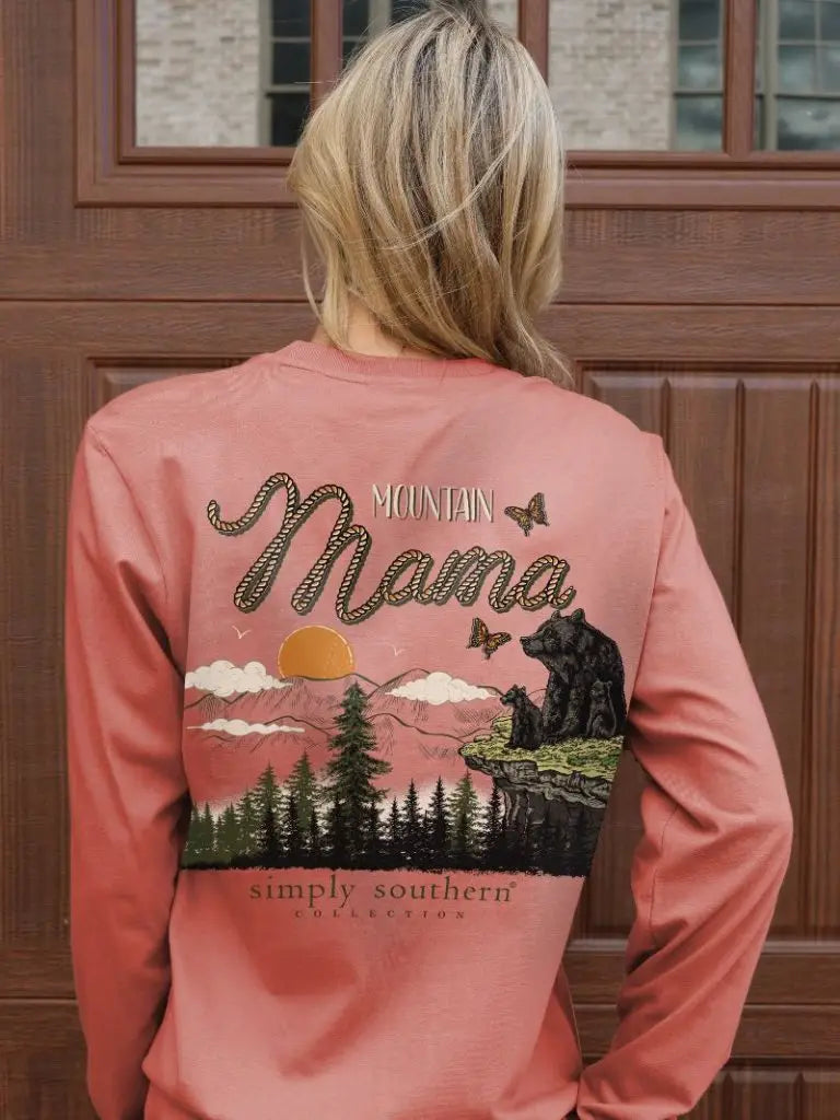 Mountain Mama Simply Southern Long Sleeve