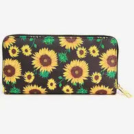 Sunflower Wallet Black