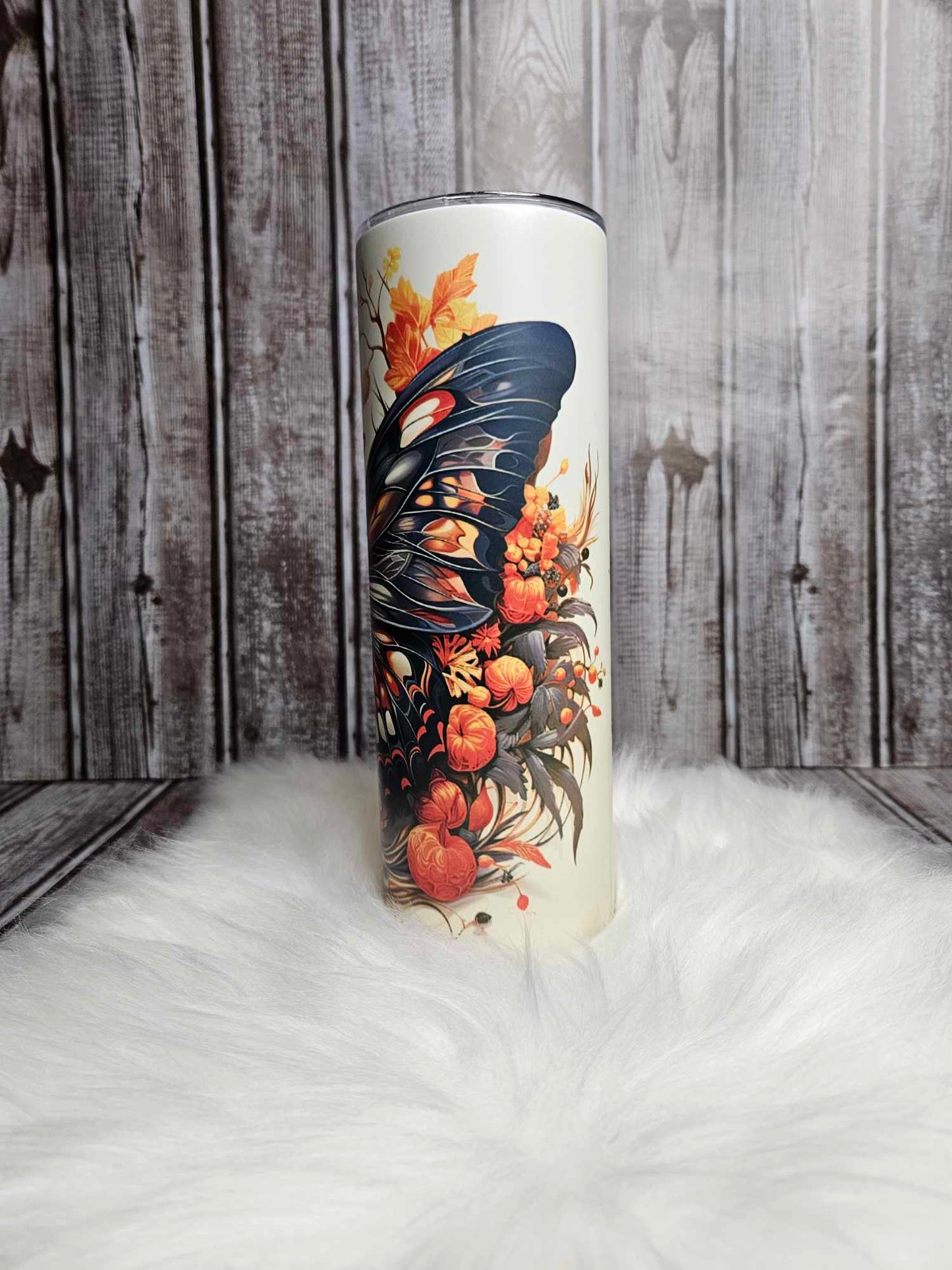 Fall Butterfly Tumbler