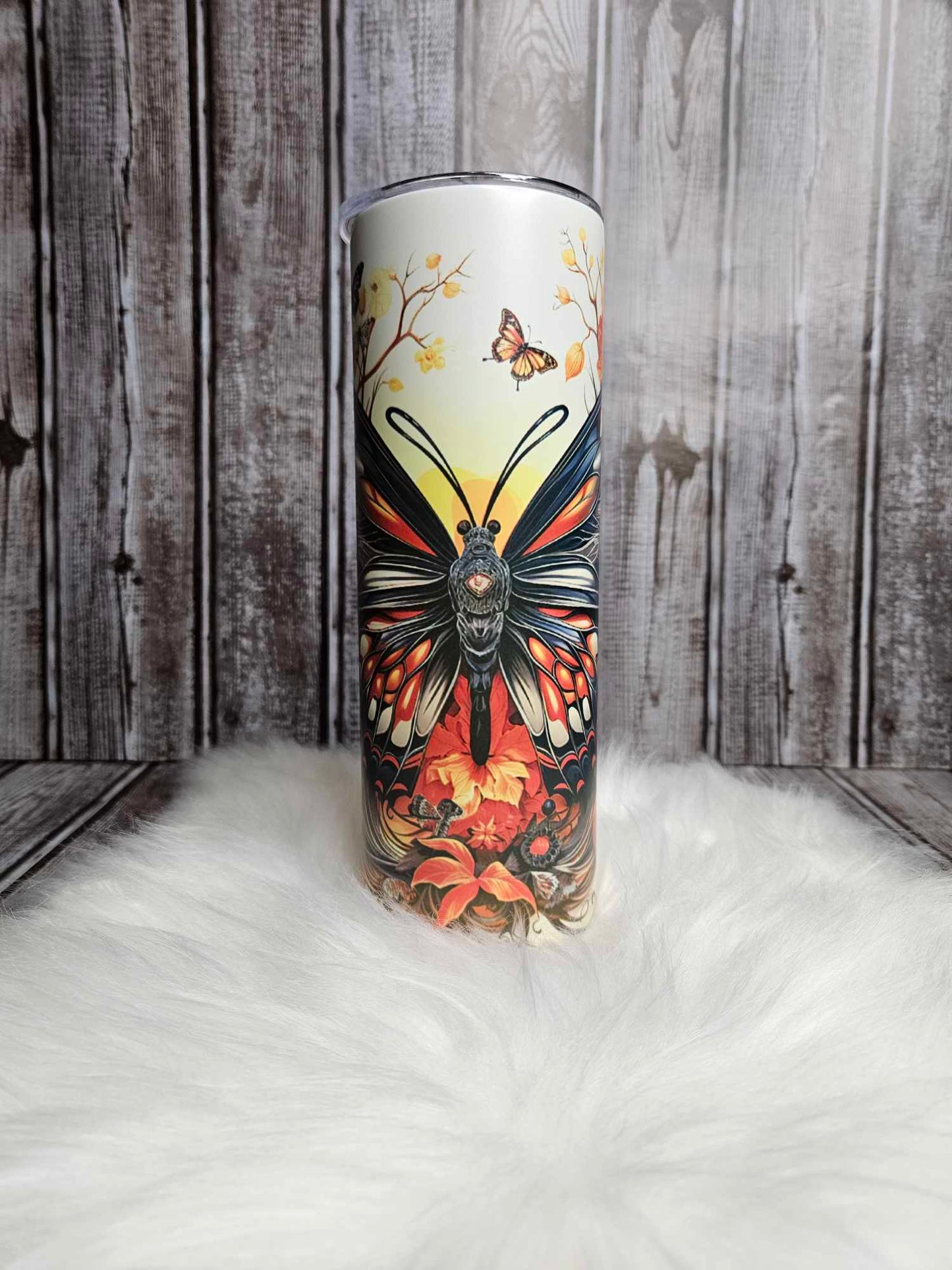 Fall Butterfly Tumbler